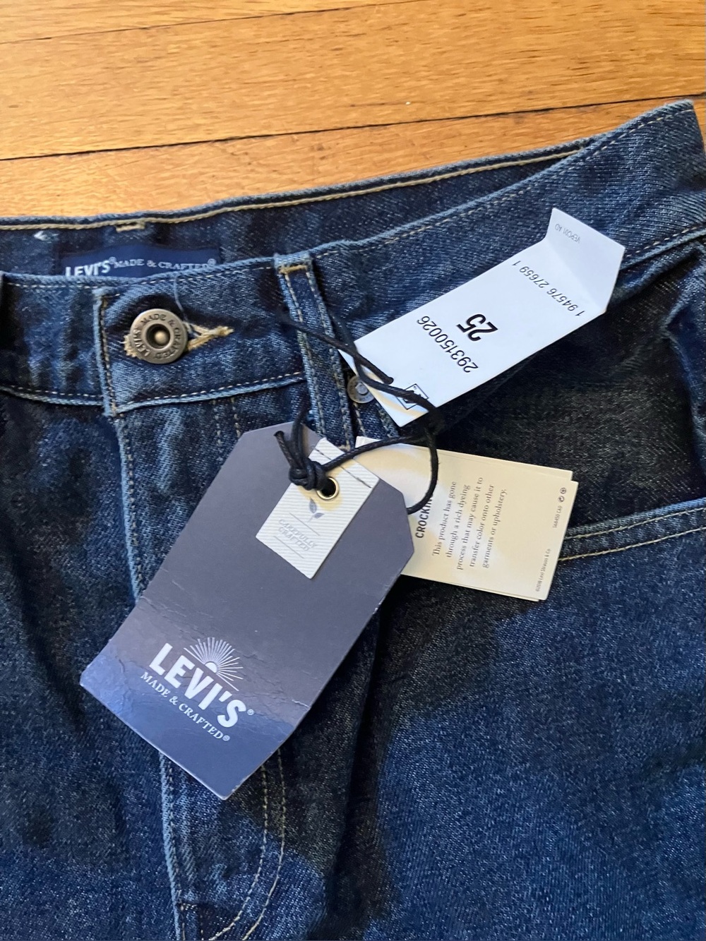 Levi’s made and crafted barrel crop jeans Organic cotton (25) - Picture 7 of 11